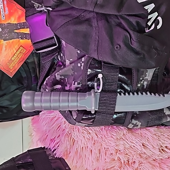 Teetot & Co., Inc. SWAT Team Costume in Black - Picture 7 of 9